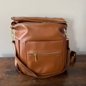 Fawn Design Diaper Bag - brown / cognac